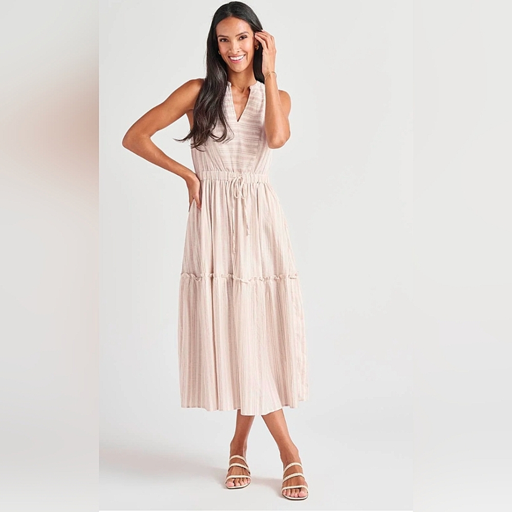Splendid Livia Dress Linen Cotton Blend Size Small New With Tags